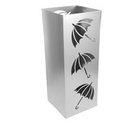 ROMISBABA Portaombrelli in Metallo Resistente con Design Traforato Secchiello Ombrelli per e Corridoio Supporto Versatile e Leggero per Asciugatura