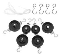 ROMISBABA Pulegge Doppi e Singoli per Esperimenti di Fisica con Scatola di Conservazione Strumenti Didattici per Meccanica Adatto Studenti Scuola Media per Lezioni di Meccanica e Forza