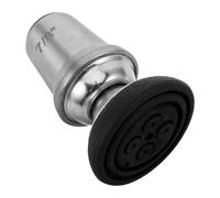 ROMISBABA Punta Girevole in Gomma Antiscivolo per Stampelle da 7/8" con Giunto Articolato in Acciaio Inox, Tappo Terminale Ammortizzante per Ausili alla Mobilità, Compatibile e Regolabile