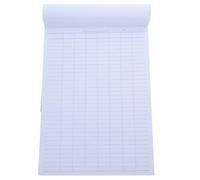ROMISBABA Quaderno di Bilancio per Gestione Inventario Schede Dettagliate, Carta Blu, Design Elegante per Casa e Scuola