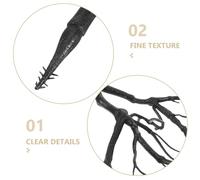 ROMISBABA Ramo di Corna di Cervo Artificiale in Plastica Nera Ramo Secco Decorativo Resistente per Composizioni Fai da Te Accessorio per Vasi Balconi e Giardini 1 Pezzo