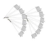 ROMISBABA Regolatore di Temperatura Sostitutivo per Cuociriso Elettrico 12 Pezzi Interruttore Funzione Mantenimento Caldo Piastra Riscaldante Accessorio per Controllo Temperatura e