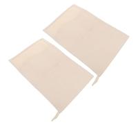 ROMISBABA Sacchetti di Ghiaccio in Tela Spessa 2 Pezzi Sacchetti per Ghiaccio Tritato Fai da Te Riutilizzabili e Pieghevoli per Uso Domestico e Bar Resistenti Agli Urti e Facili da