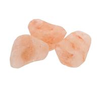 ROMISBABA Sapone Naturale al Sale Rosa Dell'himalaya 3 Pezzi per Massaggio e Scrub Corpo, Forma Lingotto Scolpito a Mano, per Terapia Massaggi e Relax Spa