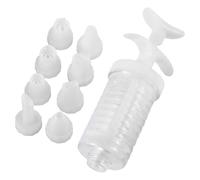ROMISBABA Set 1 Pezzo Beccucci per Pasticceria Riutilizzabili in Pp per Decorazioni Torte Spinta Crema Liscia e Accessori Completi per Dolci e Cupcake