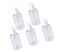 ROMISBABA Set 15 Contenitori da Viaggio Ricaricabili 75ml in Plastico per Crema Mani e Solare, Dosatori per Shampoo per Viaggi di Lavoro Colore Casuale