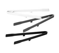 ROMISBABA Set 3 Pinze per Alimenti in Silicone Resistente al Calore Supporto Integrato Pinze per Servire Pane Dolci e Griglia Utensili da Cucina per Casa Feste e Ristoranti