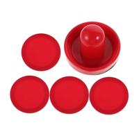 ROMISBABA Set da 1 Spingitore per Hockey da Tavolo con Disco Rotondo in Abs Resistente All'usura e Tecnologia di Galleggiamento Avanzata, Accessori per Giochi su Tavolo