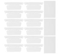 ROMISBABA Set di 1 Etichette in Pvc Riutilizzabili per Cartelle Sospese, Resistente e Versatile, per Classificare File in Armadi e Raccoglitori