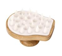 ROMISBABA Shampoo Bamboo Massaggiatore Scalp per Esfoliazione e Pulizia Quotidiana Design Delicato e Sicuro per Rilassante e Prurito