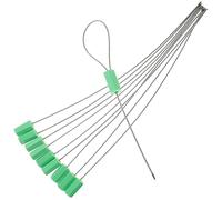 ROMISBABA Sigillo Di Sicurezza Autobloccante in Acciaio Guarnizione Antimanomissione, Fascette Stringicavo Regolabili Per Spedizioni e Logistica, Set Da 10 Pezzi Per Container e Imballaggi Industriali