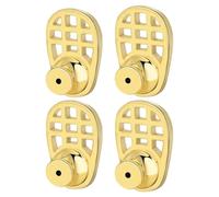 ROMISBABA Sollevatori per Orecchini a Griglia Placcati in Oro 18k, Supporti Posteriori Sicuri per Orecchie Cadenti, Stabilizzatori per Orecchini Pesanti Chiusure in Lega Durevole, per Uso