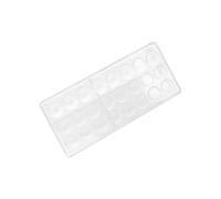 ROMISBABA Stampo per Cioccolato Semi-sfera in Acrilico Riutilizzabile Facile Sformatura Design Creativo per Ristoranti e Negozi di Dessert