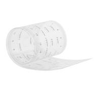 ROMISBABA Strumento di Misurazione delle Crepe in Plastica Trasparente, Righello per Rilevamento dei Difetti in Edilizia, per Ispezioni ad Alta Precisione e Monitoraggio