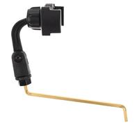 ROMISBABA Supporto Cellulare per Sassofono Clip Lyra, Design Portatile in Abs e Acciaio Inox, Compatibile Smartphone e Tablet per Eventi Bandistici e Performance All'aperto