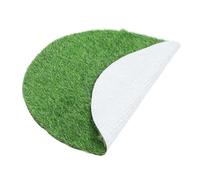 ROMISBABA Tappeto Prato Sintetico Rotondo Ø Spessore Decorazione Tavolo Prato Artificiale per Esterno e Interno Tappetino Erboso Sintetico Resistente e Leggero per Casa Ufficio Feste