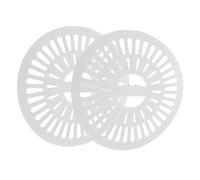 ROMISBABA Tappo Di Ricambio Per Centrifuga Lavatrice 2 Pezzi, Copertura Di Sicurezza Diametro 24 Cm, Accessorio Riduzione Rumore e Vibrazioni Per Asciugatrice Vestibilità Aderente