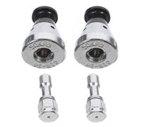 ROMISBABA Valvole di Sicurezza Accessori di Ricambio Compatibili per Pentola a Pressione Set 4 Pezzi 60 Kpa con Tubo di Scarico Materiali Resistenti Alte Temperature, Sfiato Rapido