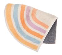 ROMISBABA Zerbino D’Ingresso Antiscivolo in Poliestere 40X60 CM Tappetino Assorbente Arcobaleno per Interno ed Esterno Tappeto Colorato per Bagno e Cameretta