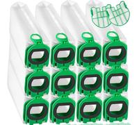 ROMIVO 12 Sacchetti per Folletto VB100 FP100, Sacchetto Filtro Aspirapolvere Parti di Ricambio di Accessori Kit per Vorwerk Kobold VB 100 FP 100 Sacchi