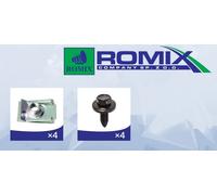 ROMIX 90244 Elemento fissaggio, Copertura motore