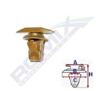 ROMIX B25291 Clip, Fregio / Modanatura protettiva