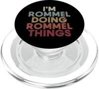 Rommel Name Rommel Personalized Name First Given PopSockets PopGrip per MagSafe