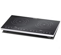 Rommelsbacher CT 3410/IN piano cottura Nero, Bianco Superficie piana Piano cottura a induzione 2 Fornello(i)