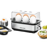 Rommelsbacher ER 600 Cuociuova Acciaio Inox Nero Accessorio Per La Casa