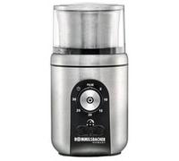 ROMMELSBACHER Macinacaffè EGK 250, 2 contenitori in acciaio inox con coltello battitore e coltello speciale, capacità 70 g, grado di macinazione selezionabile nel tempo di macinazione, anche per