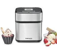 Rommelsbacher IM 12 macchina per gelato Gelatiera tradizionale 1,5 L Nero, Acciaio inossidabile
