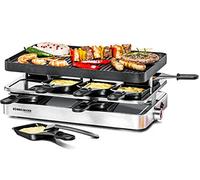 ROMMELSBACHER JUEGO DE RACLETTE 1200W 8 SARTENES RC 1400