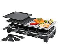Rommelsbacher RCS 1350 griglia per raclette 8 persona(e) Nero, Acciaio inossidabile W [RCS 1350]