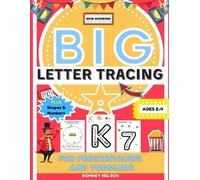 Romney Nelson Big Letter Tracing For Preschoolers And Toddlers Ages (Tascabile)