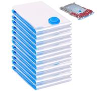 ROMOLY 12 Pezzi Sacchetti Salvaspazio, Sacchetti Sottovuoto, Viaggiare Sacchetti sottovuoto per Vestiti, Piumoni, Cuscini, Coperte(23,6 x 15,7 inch)