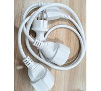 Romon Adattatore per Presa Schuko Doppia Spina Prolunga Elettrica 1,5m