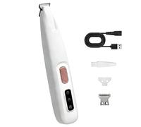 Romon Agliacapelli per Animali Domestici - con Luce LED, Basso Rumore, Adatto pe