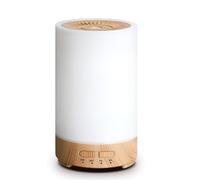 Romon Diffusore di Oli Essenziali 150ML, Diffusore Profumo Ambiente, Diffusore Elettrico di Oli Essenziali ad Ultrasuoni con Umidificatore d'Aria a 7 Colori LED per Appartamento Ufficio Casa Yoga