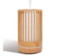 Romon Diffusore di oli essenziali, 200ml Design in Legno, 7 Colori LED & Funzione di Spegnimento Automatico, per Casa e Ufficio