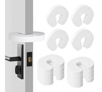 Romon Fermaporta Bambini, Schiuma, 12Pcs Bianco | Sicurezza Schiuma, Protezione per Dita, Paraspigoli di Protezione, Salva Dita Salvadita per Porte