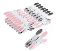 Romon Mollette, 30 Pezzi Bucatos Clip Porta da Esterno Plastica per Telo da Spiaggia, Antivento Lavanderia Pioli per Asciugamani, Coperta, Lenzuola, Vestiti