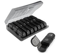Romon Porta pillole Settimanale a 7 Scomparti per 7 Giorni, Contenitore Pastiglie, Porta Medicine, Pill Organizer