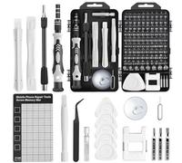 Romon Set Cacciaviti Precisione Magnetici, 122 in 1 Set Cacciaviti Professionali, Kit Cacciavite Portatile Di Riparazione Per Smartphone, Tablet, Elettronica