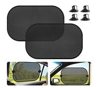 Romon Tendine Parasole Auto Bambini, Tendine Parasole Auto Universali, Parasole Auto Bambini Protezione Dai Raggi UV, 50 X 30cm, 2 Pezzi