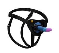 ROMP Piccolo Pegging Kit | Dildo con Cinturino in Silicone da 5 Pollici | Kit Regolabile e Ventosa Non Realistica | Curvo P-Spot e G-Spot | Lavabile in Lavatrice