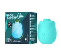 ROMP Rose Glow Succhia clitoride per donna, Stimolatore clitoride femminile | 6 livelli, Fosforescente, Ricaricabile, Design Rosa, Vibratore Impermeabile, Sextoys Vibratoreper donna coppie