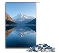 Rompecabezas de 1000 piezas de Salt Lake Mirror ideal como regalo para adultos ideal para Navidad con Papá Noel para adolescentes a partir de 14 años 1000 piezas (75 x 50 cm)