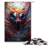 Rompecabezas de 1000 piezas para adultos colorido juego de araña psicodélica ideal como regalo para toda la familia 1000 piezas (75 x 50 cm)