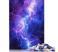 Rompecabezas de 1500 piezas Tormenta Morada Para adultos y Adolescenti. Juego educativo Para adultos (85 x 57 cm).