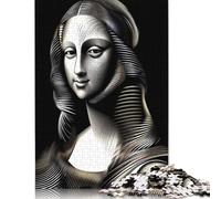 Rompecabezas de 500 piezas "Ilusiones de una musa atemporal" para adolescentes, regalo de madera, rompecabezas para adultos, 500 piezas (52 x 38 cm)